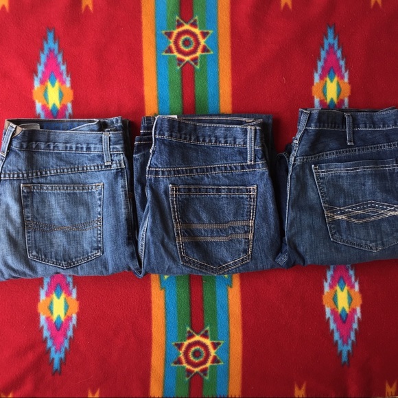 Ariat & Cinch Jeans Lot 3 Jeans 2 Cinch Grant Ariat M2 Relaxed